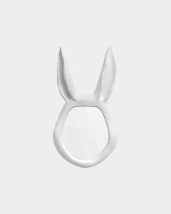 miroir lapin Auguste blanc Maisonnée