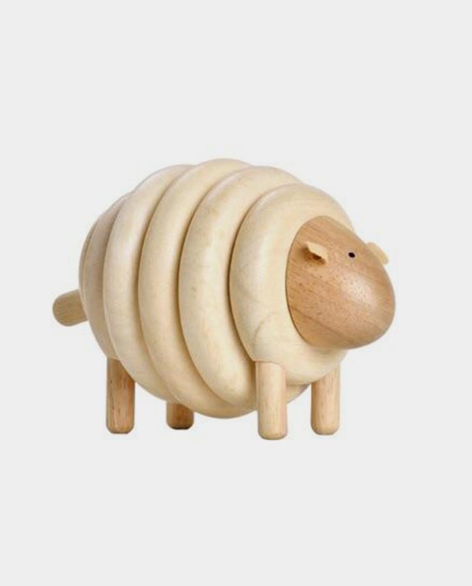 peluche et jouet en bois