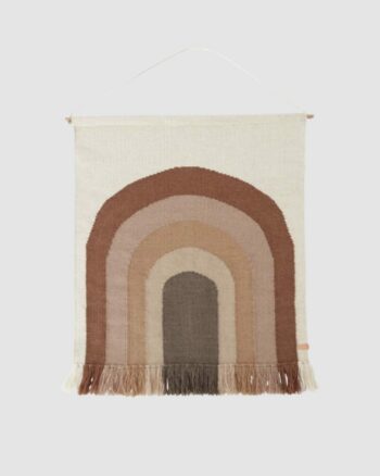 Tapis mural Arc-en-ciel en laine Choko – Oyoy