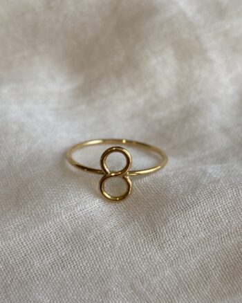 Bague Numérologie N° 8 - Atelier Paulin