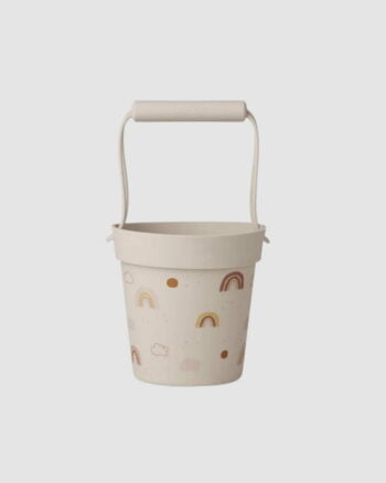 Seau de plage Linda Liewood – Rainbow love sandy – Silicone sans BPA