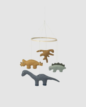 Mobile Melissa Liewood – Dino Multi Mix – Mobile bébé en coton bio avec dinosaures