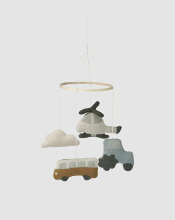 Mobile Melissa Liewood – Vehicles – Mobile bébé décoratif en coton bio