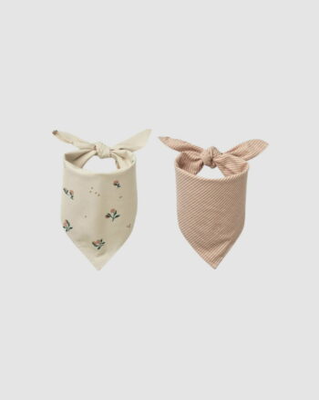 Lot de 2 bandanas Bali Liewood – Peach Shell Multi Mix – coton bio pour enfants