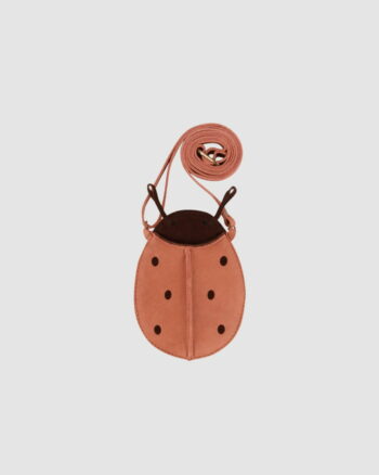 sac en cuir nubuck pour enfant en forme de coccinelle Donsje