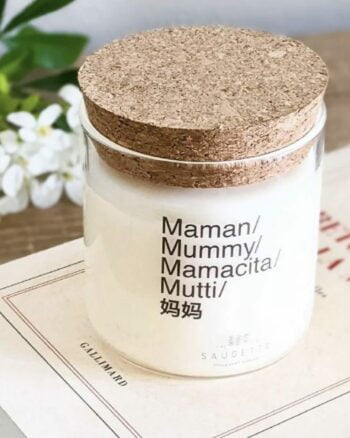 Bougie Maman Saugette – 200g – vue de face