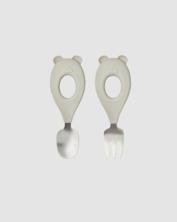 Couverts bébé Stanley gris Liewood