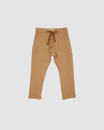 Pantalon enfant en gaze de coton Sahara – Émile et Ida
