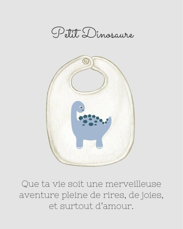 Coffret de naissance - Petit Dinosaure - Le Petit Drugstore