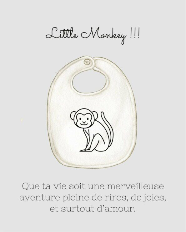 Coffret de naissance - Little Monkey - Le Petit Drugstore