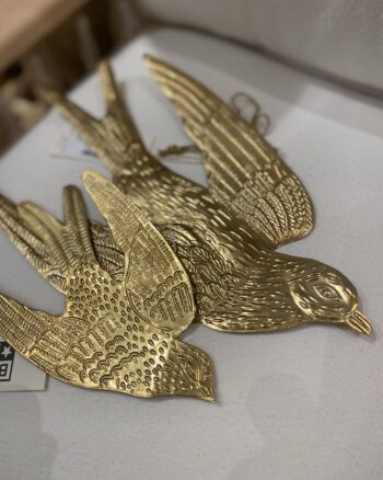 Décoration murale - Hirondelle - 9 ou 7cm - Bonton