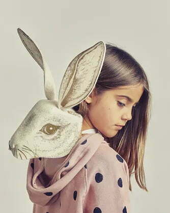 Rabbit - Headdress - Gold - Frida's Tierchen