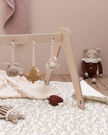 Hochet à suspendre - Lapin Sable - Main Sauvage