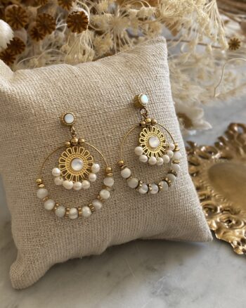 Boucles d'oreilles - Lyna - Acier Inoxydable