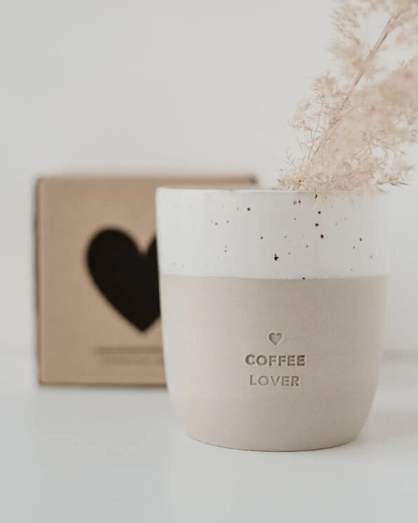 Mug en grès - Coffee Lover - Eulenschnitt