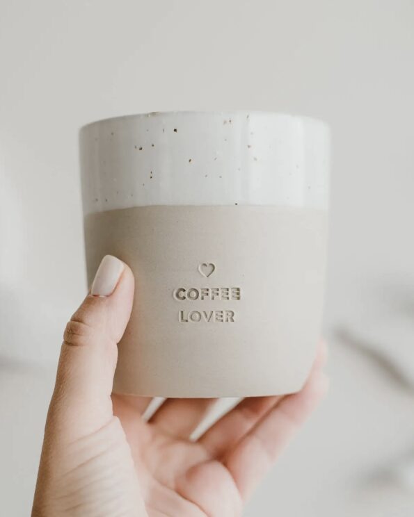 Mug en grès - Coffee Lover - Eulenschnitt