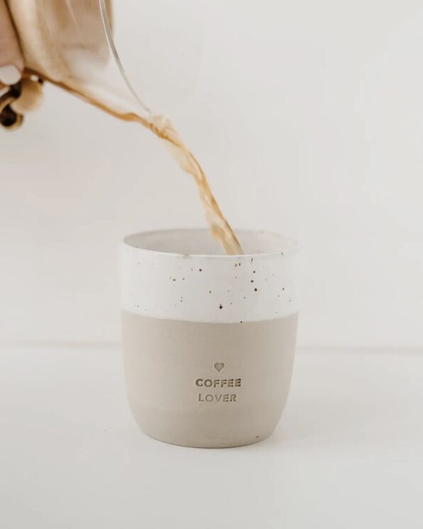 Mug en grès - Coffee Lover - Eulenschnitt