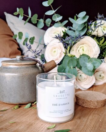 Bougie - Thé d'amour - 200g - Saugette