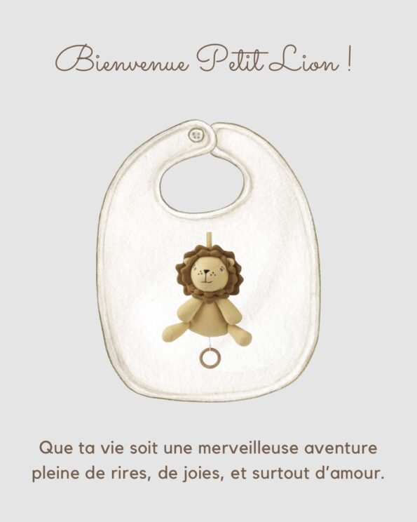 Coffret de naissance - Bienvenue Petit Lion - Le Petit Drugstore