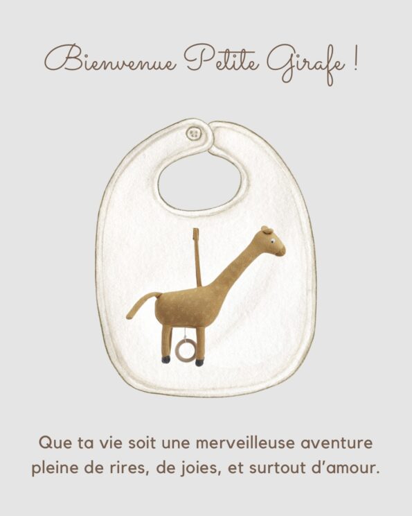 Coffret de naissance - Bienvenue Petite Girafe - Le Petit Drugstore