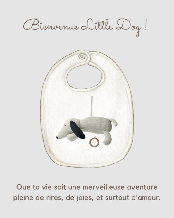Coffret de naissance - Bienvenue Little Dog - Le Petit Drugstore
