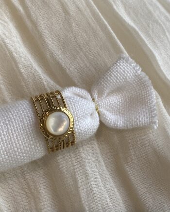 Bague - Hermine - Acier Inoxydable