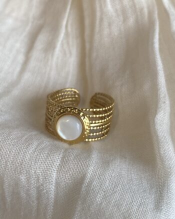 Bague - Hermine - Acier Inoxydable