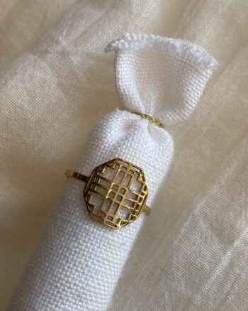 Bague - Justine - Acier Inoxydable