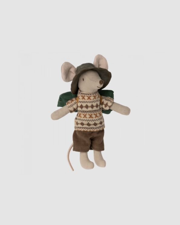 Hiker Mouse - Big Brother - Maileg