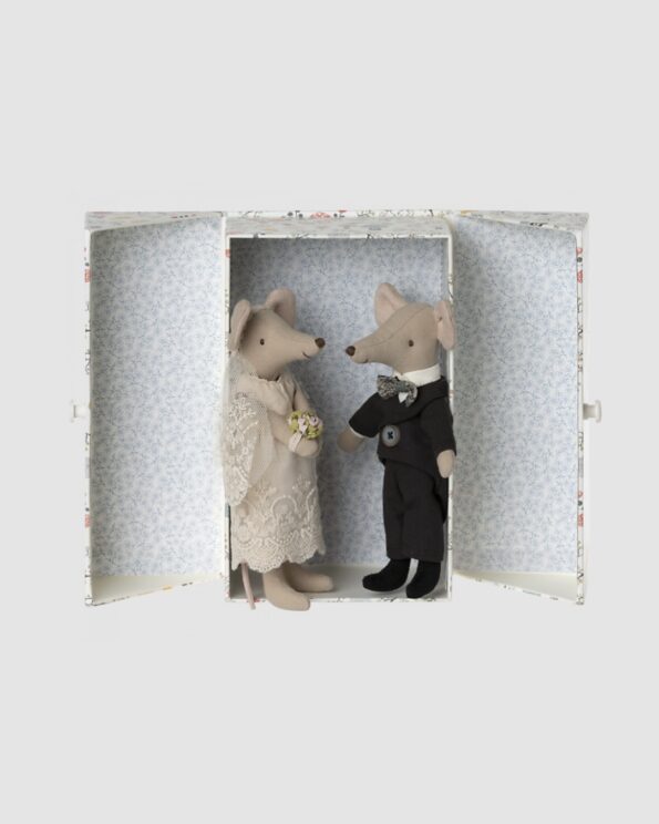 Wedding - Mice Couple in box - Maileg