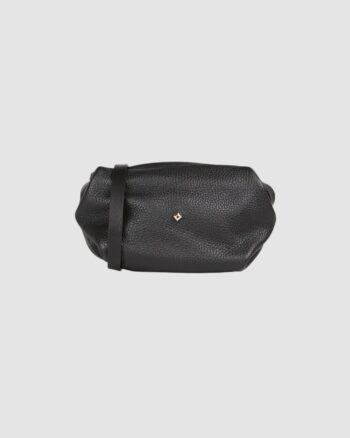 Sac - Le Mini Sohna - Cuir Noir - Herbert Frère Soeur