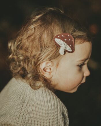 Barrette - Forest Hair Clip - Toadstool - Donsje