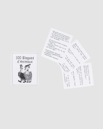 Cartes - 100 blagues d'animaux - Marc Vidal