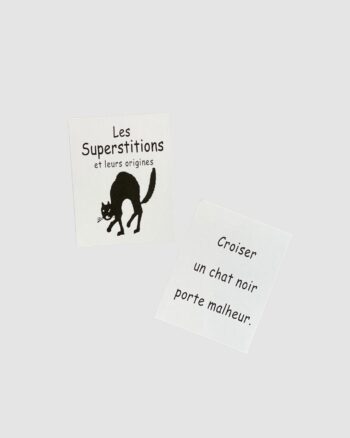 Cartes - Les superstitions et leurs origines - Marc Vidal