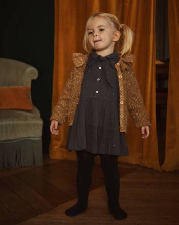 Robe - Coton - Bitume - Enfant - Émile et Ida