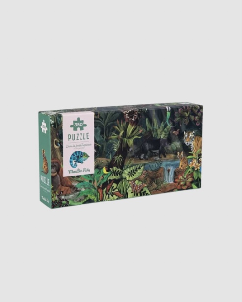 Puzzle - Dans la forêt tropicale - 350 pièces - Moulin Roty