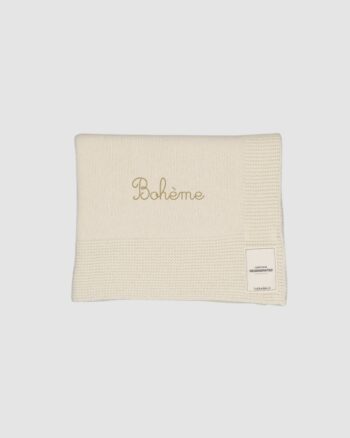 Couverture - Cachemire - Bohème - Beige - Bobbin & Tricot