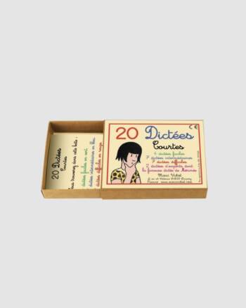 Cartes - 20 dictées courtes - Marc Vidal