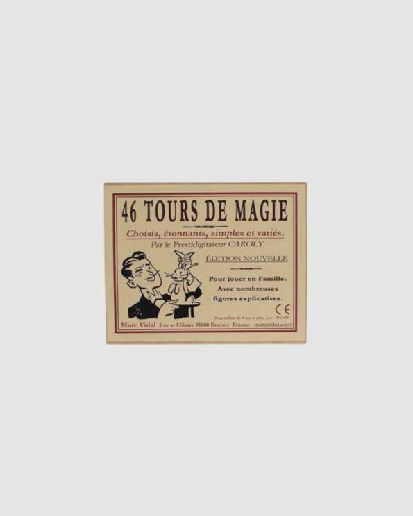 Cartes - 46 tours de magie - Marc Vidal