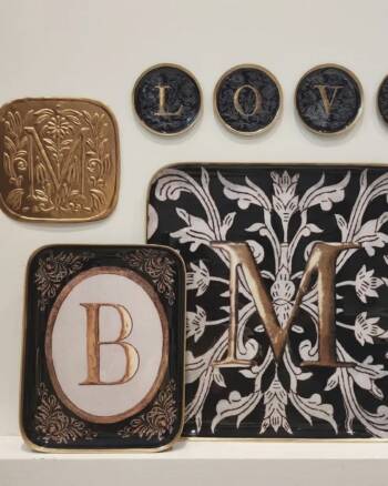 demi plateau enluminure lettre b Boncoeurs