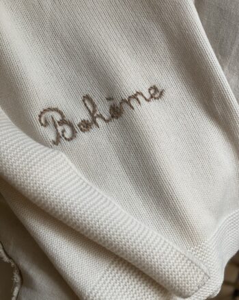 Couverture - Cachemire - Bohème - Beige - Bobbin & Tricot