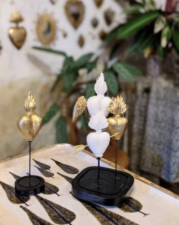 Bougeoir - 1 branche - Boncoeurs