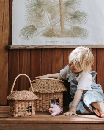 Panier - Rattan Hutch - Big Basket - Olli Ella