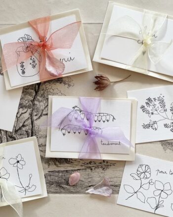 Carte - Mini - Pour toi - Papillonnage