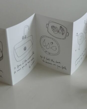 Carte accordéon - Se résoudre - Papillonnage