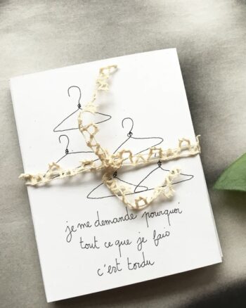 Carte accordéon - Interrogation - Papillonnage