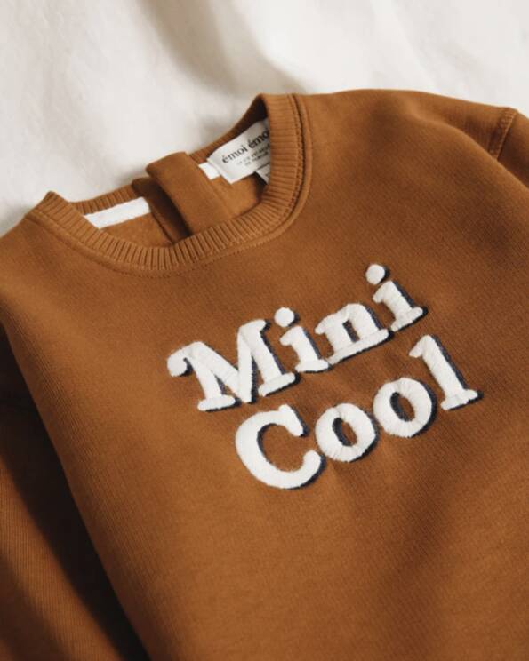 Sweat - Mini Cool - Caramel - Enfant - Émoi Émoi