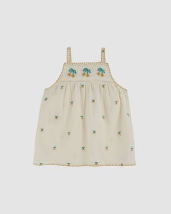 Robe - Broderie Cherry - Chantilly - Bébé - Émile et Ida