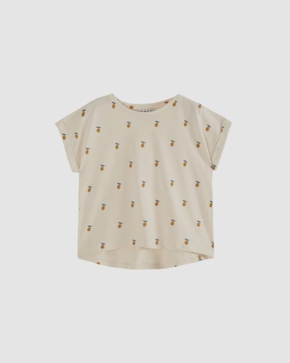 Tee-shirt - Jersey de coton - Citron - Enfant - Émile et Ida