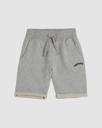 Short - Molleton Gris Chine - Enfant - Émile et Ida